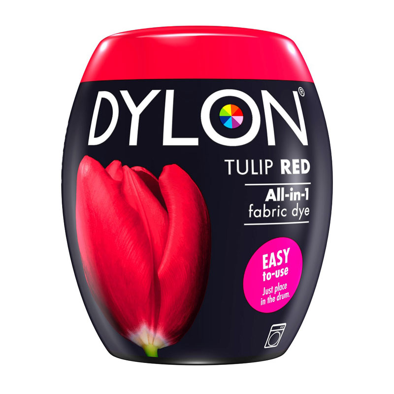 DYLON MACHINE DYE POD 350G X 3 36 Tulip Red
