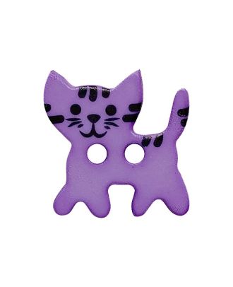 S 2 HOLE STANDING CAT 15MM GRAPE (12) 281260