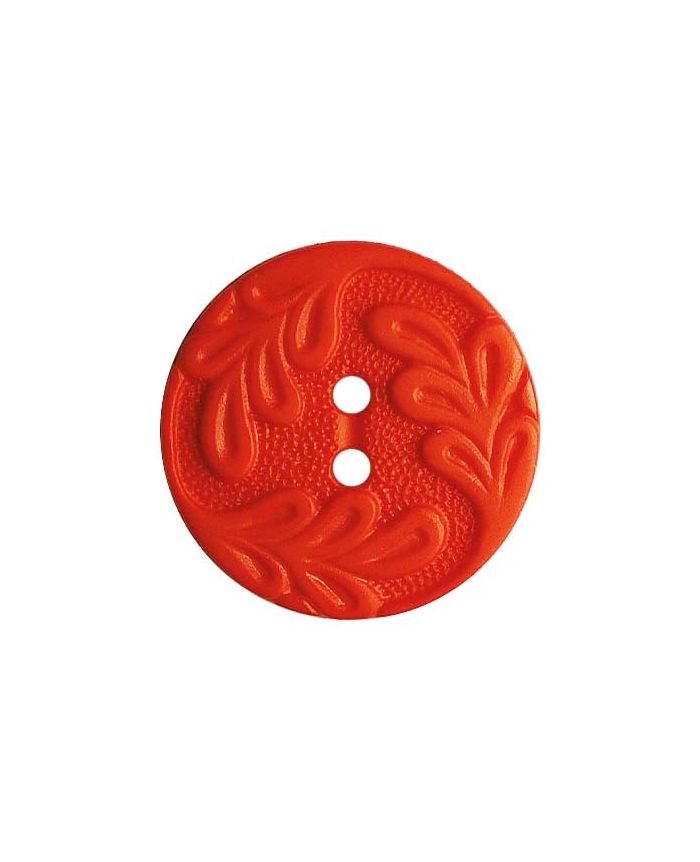 S ROUND LEAF DESIGN 14MM RED (12) 286022