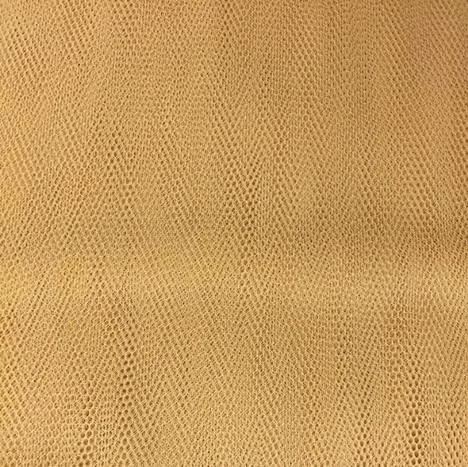 NYLON DRESS NET 150CM X 20M GOLD