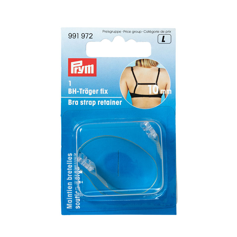 BRA STRAP RETAINER 10MM TRANSPARENT 991972