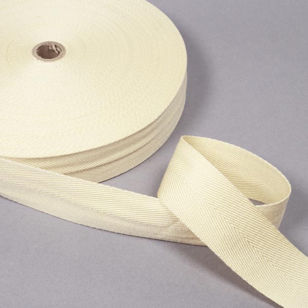 ACRYLIC WEBBING 25MMX50M LEMON