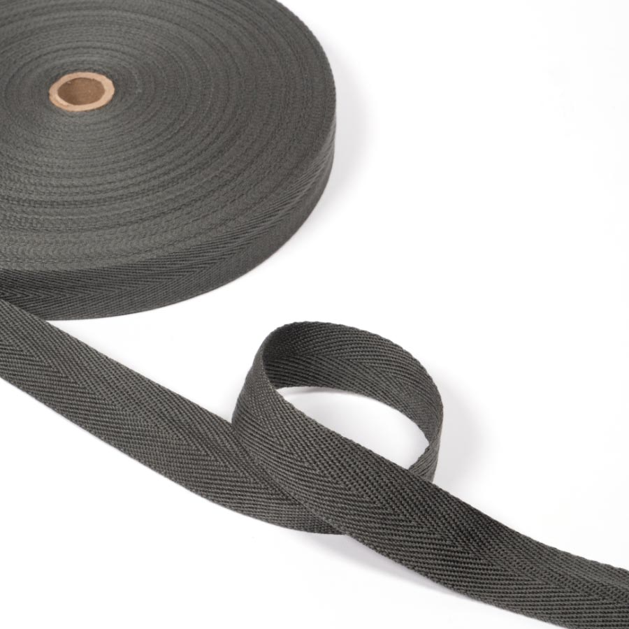 ACRYLIC WEBBING 25MMX50M GREY