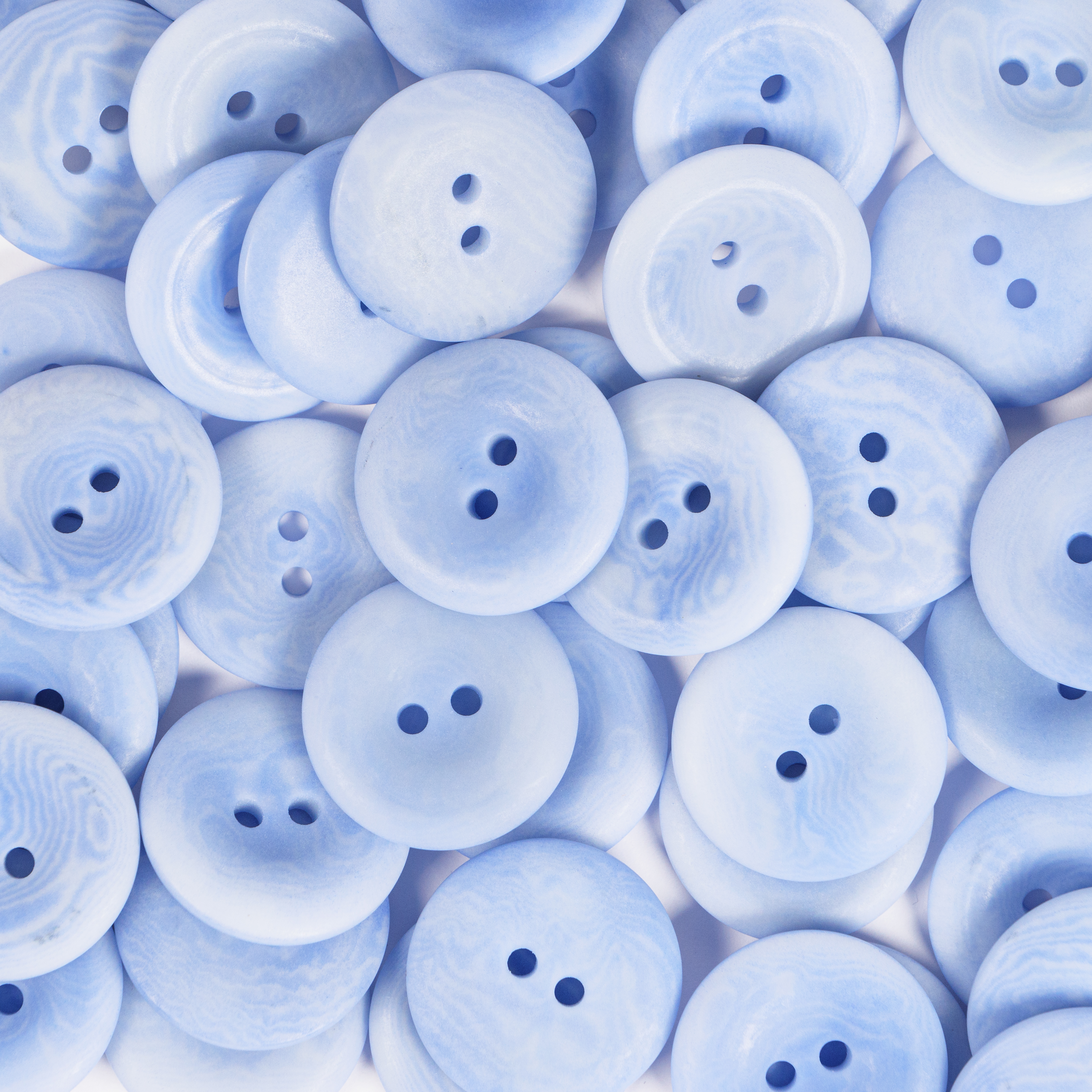 15MM 2 HOLE COROZO 50PCS 159 Blue