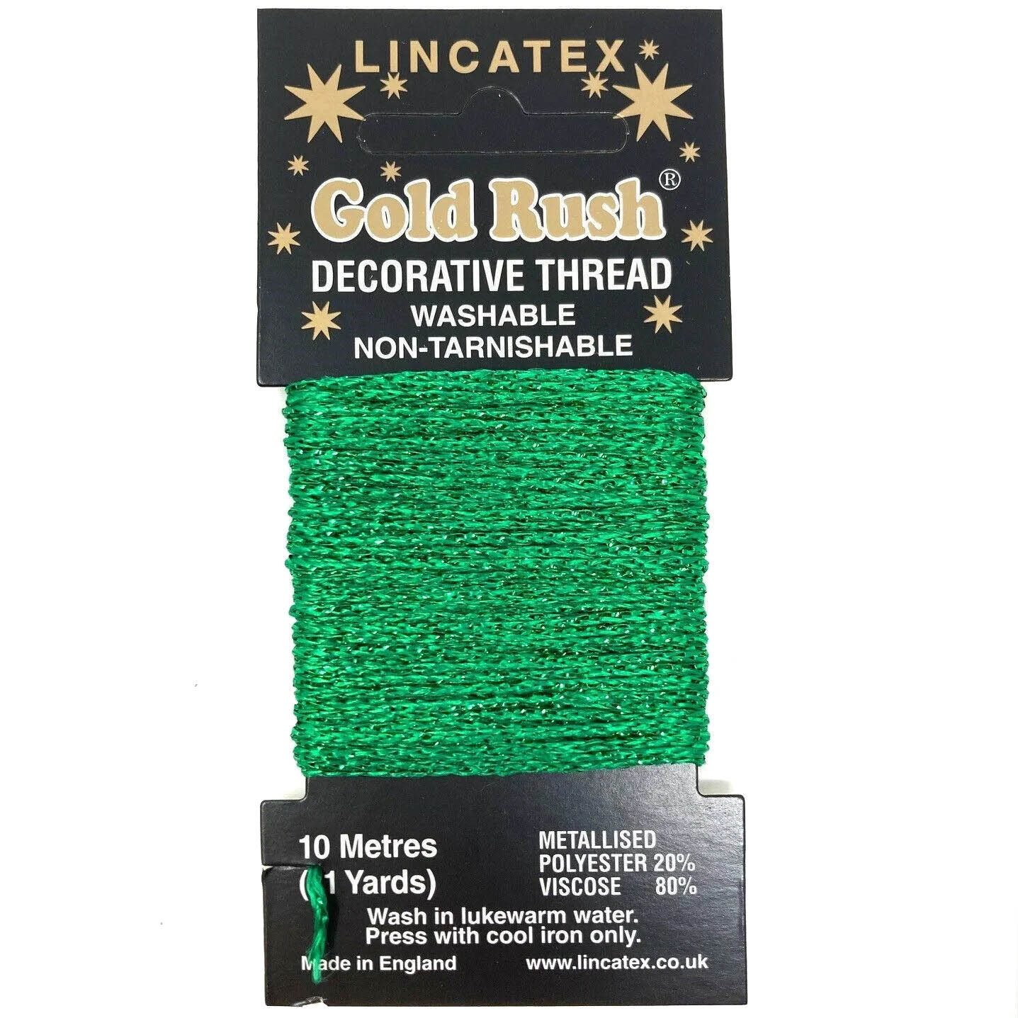 GOLD RUSH 10 X 10M PER CARD Green