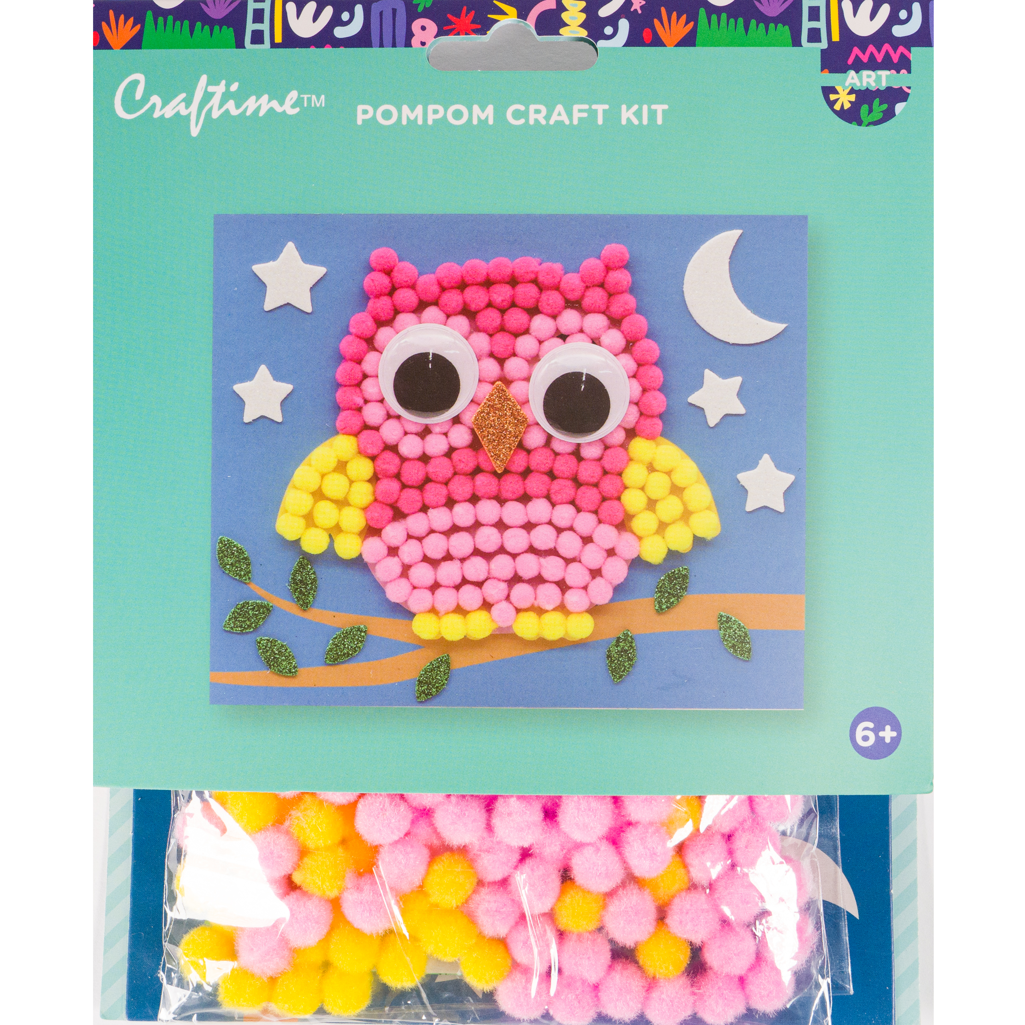 MINI POM POM KITS OWL