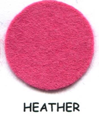 Handicraft Felt Squares 9x9 10PK HEATHER