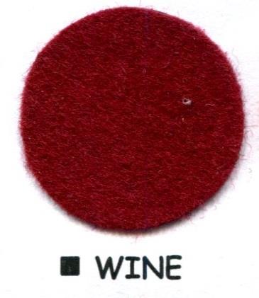 Handicraft Felt Squares 9x9 10PK WINE