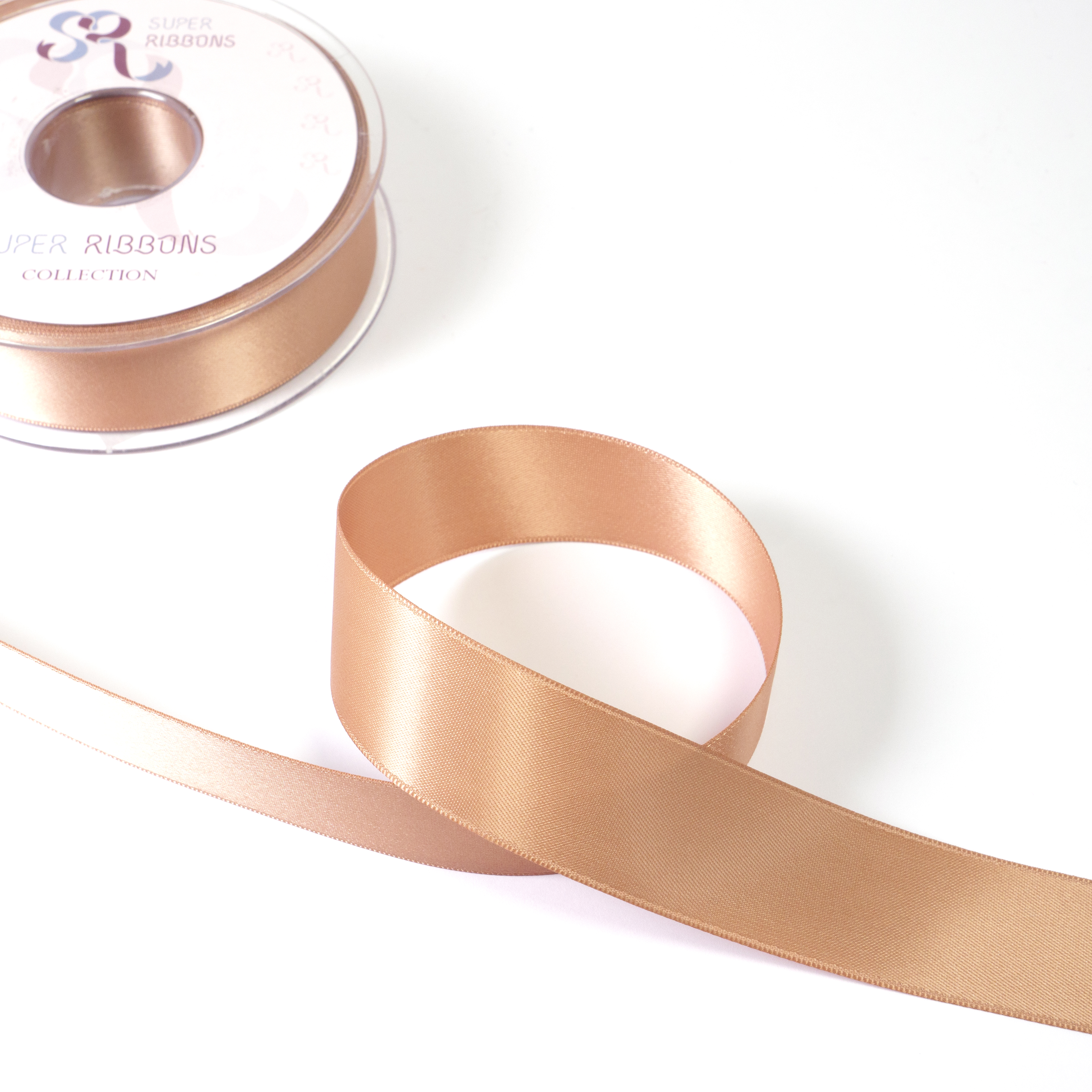 25MM HABICO DOUBLE SATIN RIBBON  - 20MTS 812