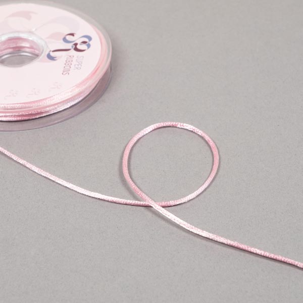 RATS TAIL CORD - 20MTS PINK