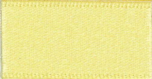 S 7MM DOUBLE SATIN RIBBON X 20M 5 Lemon