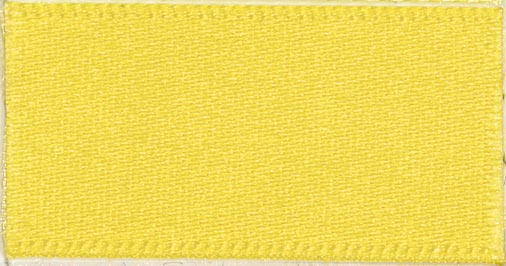 S 50MM DOUBLE SATIN RIBBON X 20M 679 Yellow