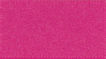 S 3MM DOUBLE SATIN RIBBON X 30M 402 Fuchsia