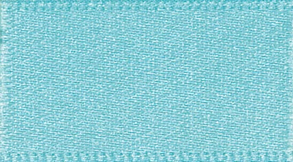 S 3MM DOUBLE SATIN RIBBON X 30M 48 New Turquoise