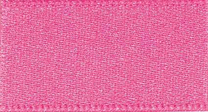 S 3MM DOUBLE SATIN RIBBON X 30M 52 Hot Pink