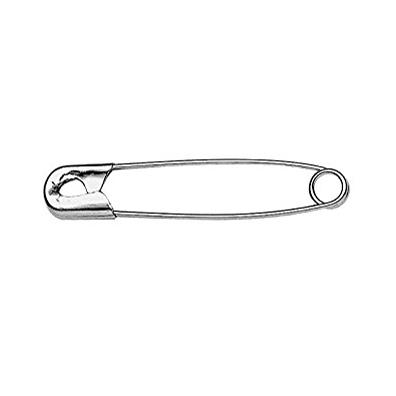 SAFETY PINS 38MM NICKEL NO. 2 085274