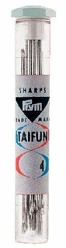 SHARPS NO.5 TAIFUN 0.80X40 MM SILVER 122205