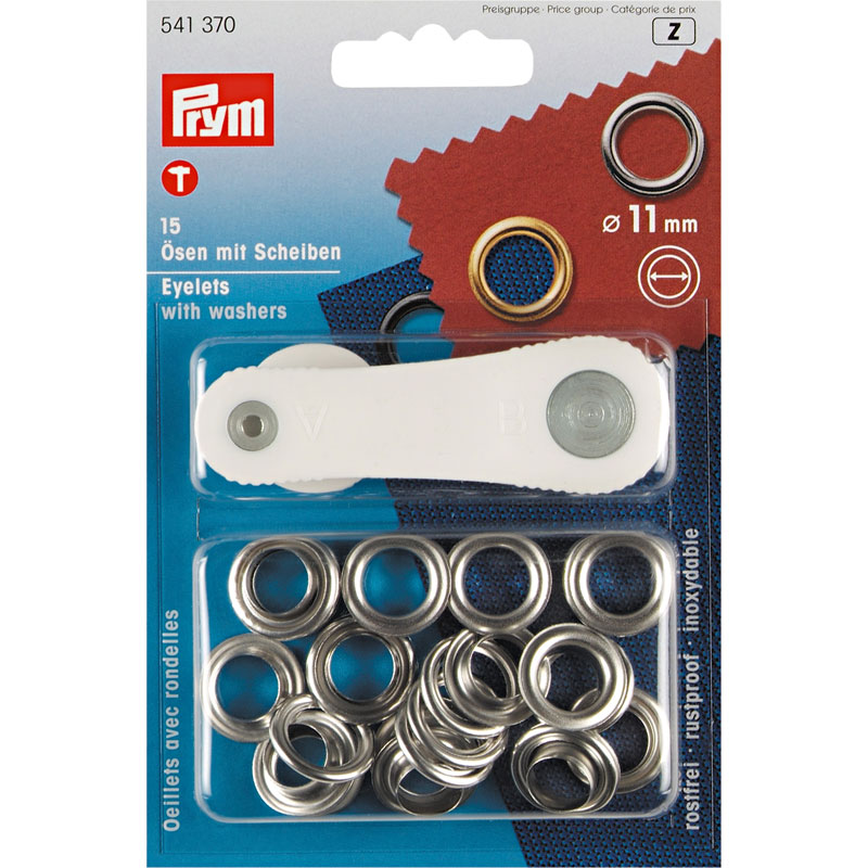 EYELETS  & WASHERS 11MM NICK 541370