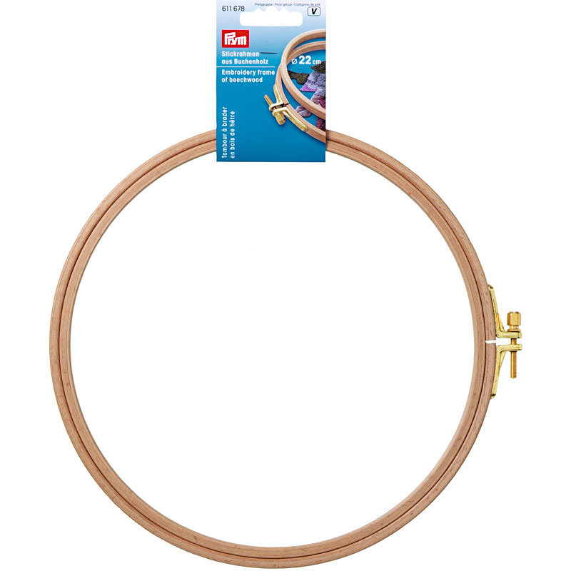 4 inch Embroidery Hoop Set of 5 (E) - Habico