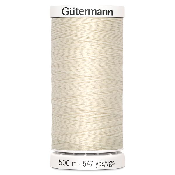 Gutermann Sew-All Thread 500m, Sewing Thread, 100% Polyester, Select Colour