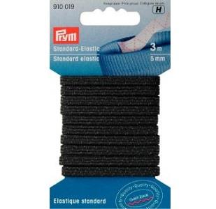 STANDARD-ELASTIC 5MM BLACK 910019