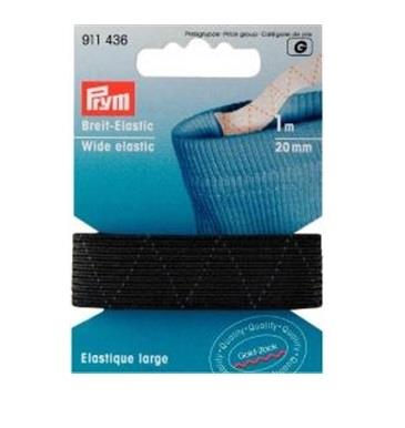 STANDARD-ELASTIC 20MM BLACK 911436