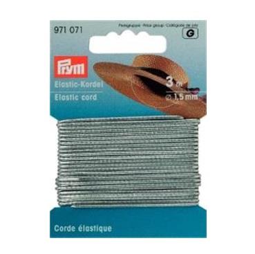 ELASTIC-CORD 1.5MM SILVER 971071