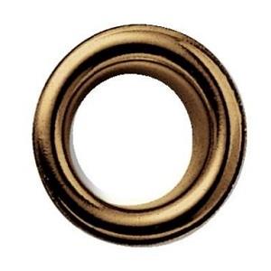 EYELETS + WASHERS BRASS 8MM ANT BRASS 541362