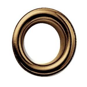 EYELETS + WASHERS BRASS 14MM ANT BRASS 541364