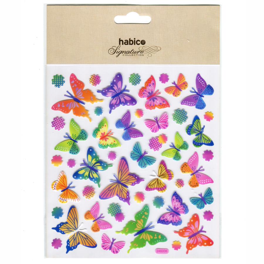 SIGNATURE METALLIC STICKERS BUTTERFLY Butterfly